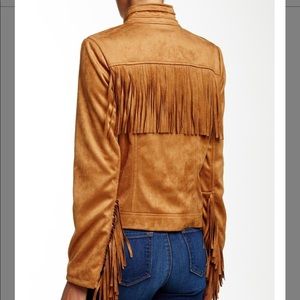 Rachel Roy Vegan Suede Jacket